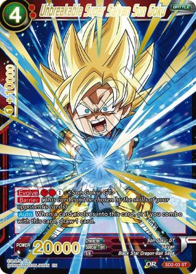 SH Unbreakable Super Saiyan Son Goku (Gold Stamped) - Mythic Booster (MB-01) Mythic Booster Foil