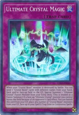 Ultimate Crystal Magic - LED2-EN040 - Super Rare 1st Edition Legendary Duelists: Ancient Millennium Singles