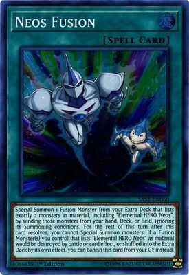 Neos Fusion - SAST-EN060 - Super Rare 1st Edition Savage Strike 1st Edition Singles *Espanol*
