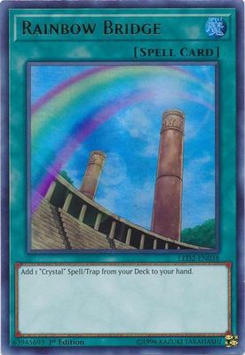 Rainbow Bridge - LED2-EN038 - Ultra Rare 1st Edition Legendary Duelists: Ancient Millennium Singles