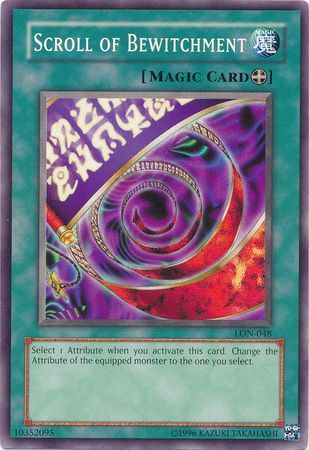 Scroll of Bewitchment - LON-048 - Common Unlimited Labyrinth of Nightmare [LON] Unlimited Singles