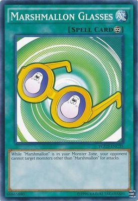 Marshmallon Glasses - YGLD-ENC35 - Common Unlimited Yugi&#39;s Gadget Deck Unlimited (YGLD-ENC)