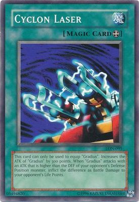 Cyclon Laser - LON-095 - Common Unlimited Labyrinth of Nightmare [LON] Unlimited Singles