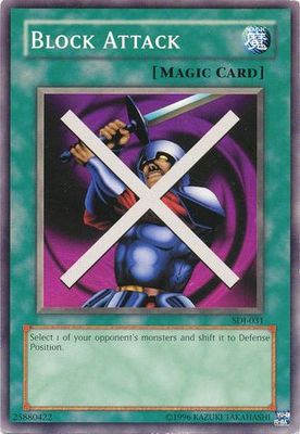 Block Attack - SDJ-031 - Common Unlimited Starter Deck: Joey [SDJ] Unlimited Singles