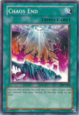 Chaos End - IOC-036 - Common Unlimited Invasion of Chaos [IOC] Unlimited Singles