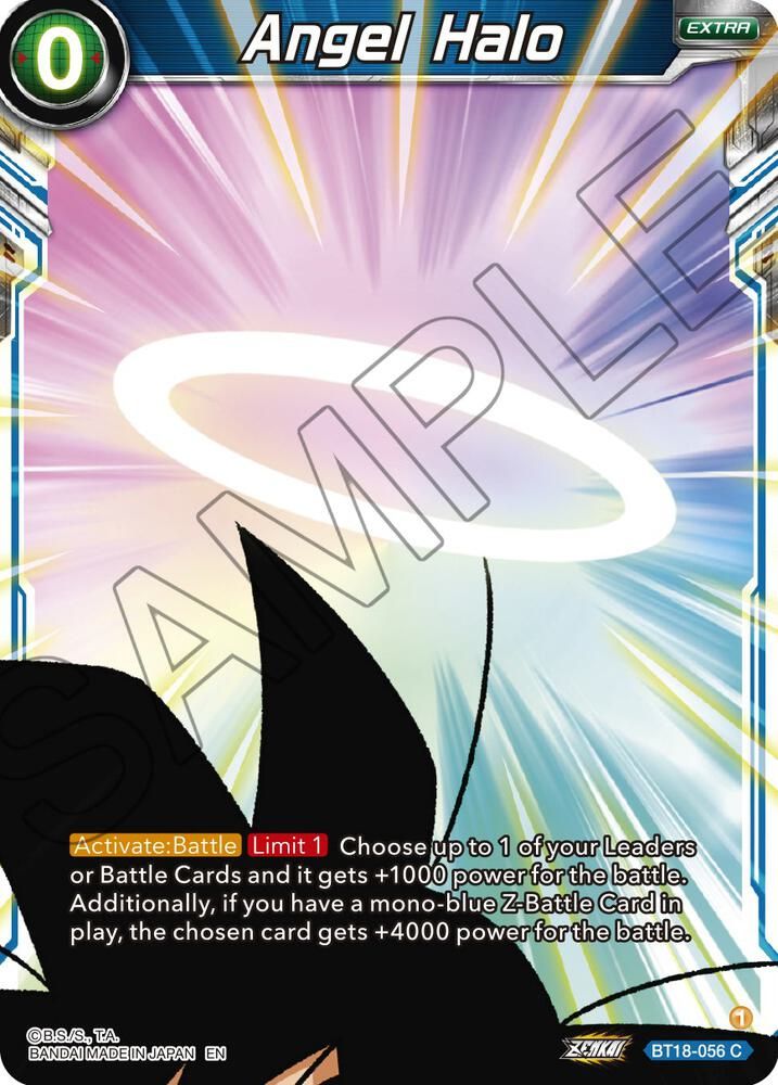 SH Angel Halo - Dawn of the Z-Legends (DBS-B18) Dawn of the Z-Legends Foil