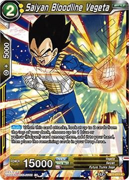 Saiyan Bloodline Vegeta - Assault of the Saiyans (DBS-B07) Assault of the Saiyans Foil