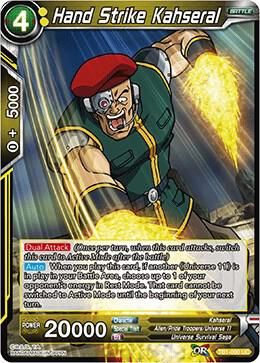 Hand Strike Kahseral - Tournament of Power (DBS-TB01) Tournament of Power Foil