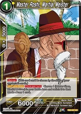Master Roshi, Martial Meister - foild  World Martial Arts Tournament (DBS-TB02) World Martial Arts Tournament Foil
