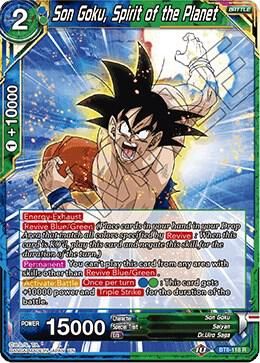 Son Goku, Spirit of the Planet - Malicious Machinations (DBS-B08) Malicious Machinations Foil
