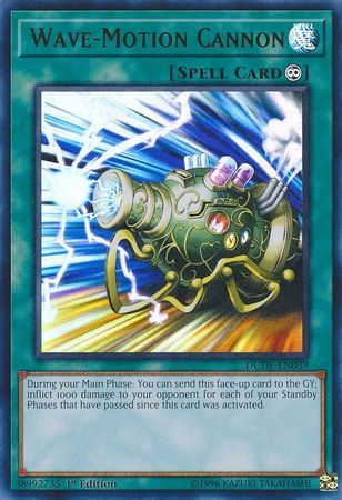 SH Wave-Motion Cannon - DUDE-EN039 - Ultra Rare 1st Edition Duel Devastator 1st Edition Singles