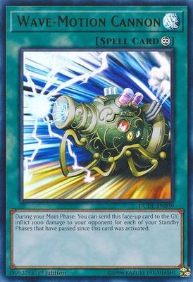 SH Wave-Motion Cannon - DUDE-EN039 - Ultra Rare 1st Edition Duel Devastator 1st Edition Singles