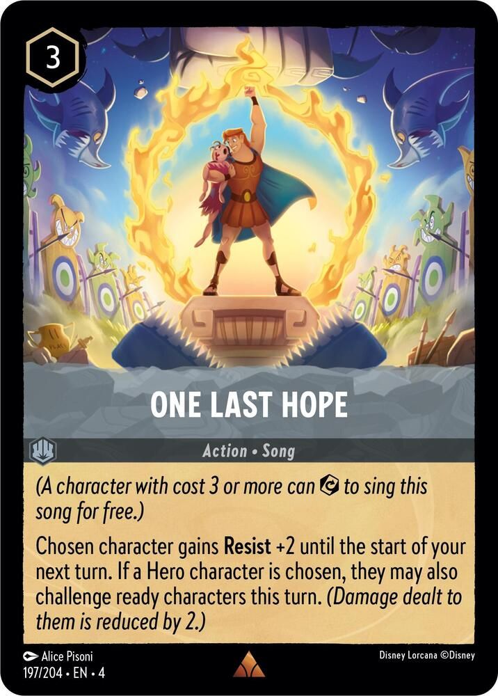 GA One Last Hope - Ursula&#39;s Return (4) Ursula&#39;s Return Foil