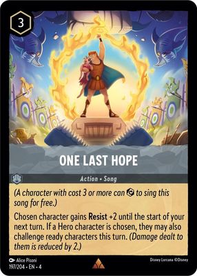GA One Last Hope - Ursula&#39;s Return (4) Ursula&#39;s Return Foil
