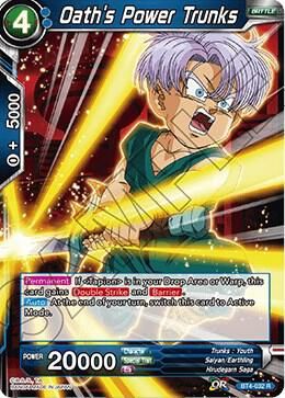 Oath&#39;s Power Trunks - Colossal Warfare (DBS-B04) Colossal Warfare