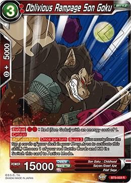 Oblivious Rampage Son Goku - Miraculous Revival (DBS-B05) Miraculous Revival