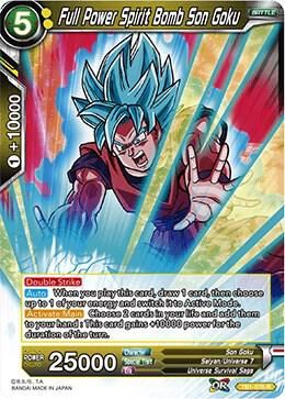Full Power Spirit Bomb Son Goku - Tournament of Power (DBS-TB01) Tournament of Power foild