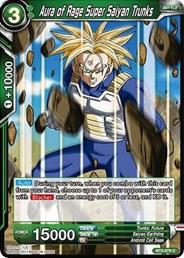 Aura of Rage Super Saiyan Trunks - Union Force (DBS-B02) Union Force