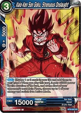 Kaio-Ken Son Goku, Strenuous Onslaught - Malicious Machinations (DBS-B08) Malicious Machinations