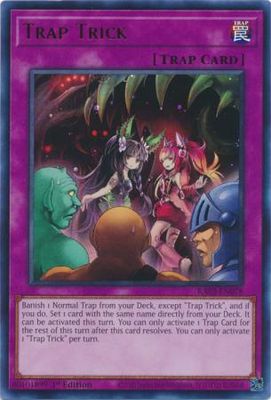 Trap Trick - RA03-EN078 - Ultra Rare 1st Edition Quarter Century Bonanza 1st Edition Singles (espanol)