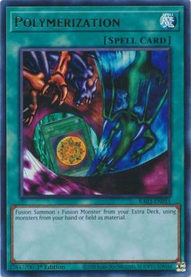 Polymerization - RA03-EN051 - Ultra Rare 1st Edition Quarter Century Bonanza 1st Edition Singles