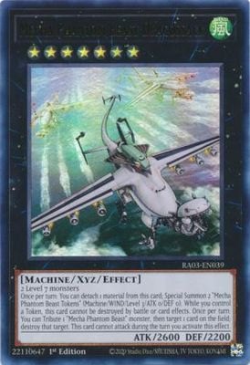 Mecha Phantom Beast Dracossack - RA03-EN039 - Ultra Rare 1st Edition Quarter Century Bonanza 1st Edition Singles