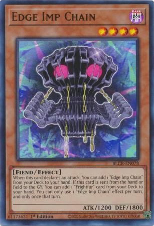 Edge Imp Chain - BLCR-EN078 - Ultra Rare 1st Edition Battles of Legend: Crystal Revenge 1st Edition Singles