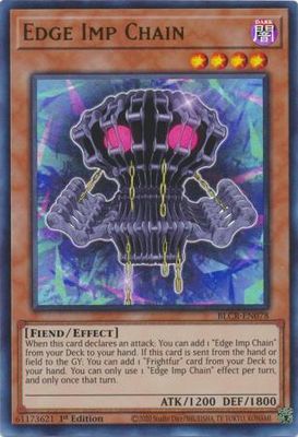 Edge Imp Chain - BLCR-EN078 - Ultra Rare 1st Edition Battles of Legend: Crystal Revenge 1st Edition Singles