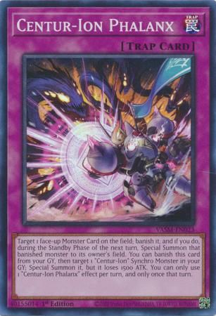 Centur-Ion Phalanx - VASM-EN023 - Super Rare 1st Edition Valiant Smashers 1st Edition Singles