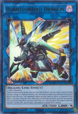 Borrelsword Dragon - MAMA-EN072 - Ultra Rare 1st Edition Magnificent Mavens 1st Edition Singles