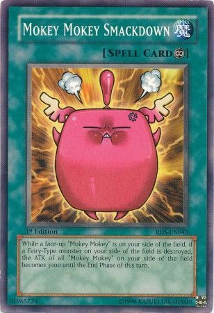 SJ Mokey Mokey Smackdown - RDS-EN043 - Common 1st Edition Rise of Destiny [RDS] 1st Edition Singles