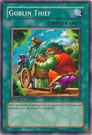 Goblin Thief - AST-045 - Common 1st Edition Ancient Sanctuary [AST] 1st Edition Singles