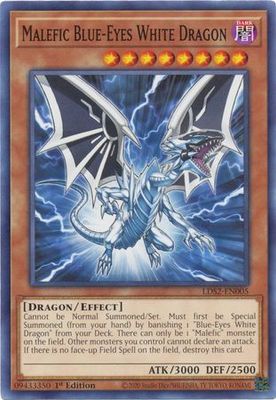 Malefic Blue-Eyes White Dragon - LDS2-EN005 - Common 1st Edition Legendary Duelists: Season 2 [LDS2] 1st Edition Singles