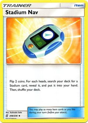 Stadium Nav - 208/236 - Uncommon Sun &amp; Moon: Unified Minds Singles