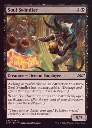 Soul Swindler 093/244 - Foil Unfinity Foil Singles