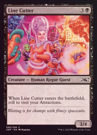 Line Cutter 080/244 - Foil Unfinity Foil Singles
