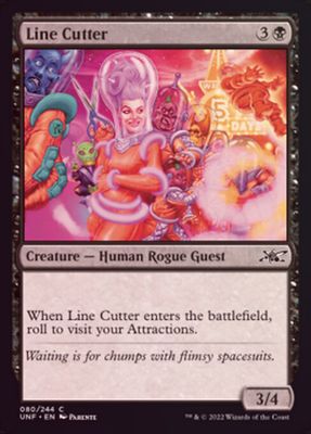 Line Cutter 080/244 - Foil Unfinity Foil Singles