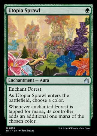 Utopia Sprawl 0159 Ravnica Remastered Singles