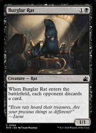 Burglar Rat 0069 - Ravnica Remastered Singles
