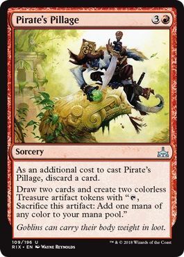 Pirate&#39;s Pillage 109/196 - Rivals of Ixalan Singles (Español)