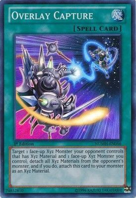 Overlay Capture - NUMH-EN056 - Super Rare 1st Edition Number Hunters 1st Edition Singles