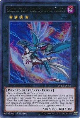 Raidraptor - Blade Burner Falcon - DRL3-EN005 - Ultra Rare 1st Edition Dragons of Legend Unleashed 1st Edition Singles