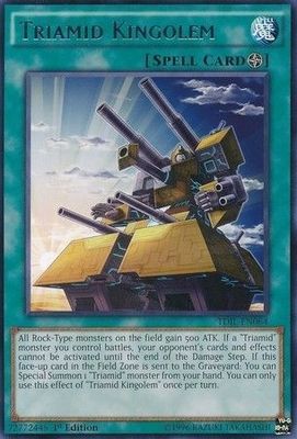 Triamid Kingolem - TDIL-EN064 - Rare 1st Edition The Dark Illusion 1st Edition Singles
