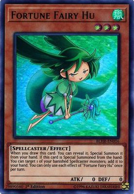 Fortune Fairy Hu - BLHR-EN016 - Ultra Rare 1st Edition Battles of Legend: Hero&#39;s Revenge Singles