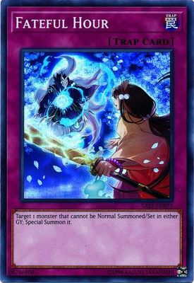Fateful Hour - SAST-EN075 - Super Rare Unlimited Savage Strike Unlimited Singles