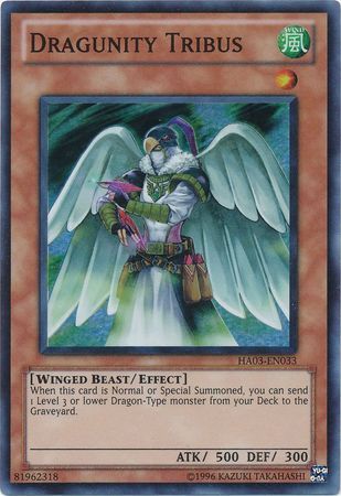 Dragunity Tribus - HA03-EN033 - Super Rare Unlimited Hidden Arsenal 3 [HA03] Unlimited Singles