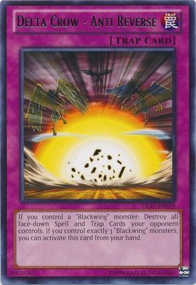 Delta Crow - Anti Reverse - DL17-EN019 - Rare Yu-Gi-Oh! Promo Cards