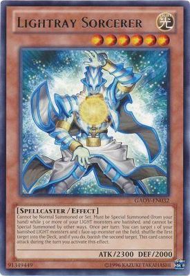 Lightray Sorcerer - GAOV-EN032 - Rare Unlimited Galactic Overlord Unlimited Singles