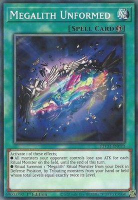Megalith Unformed - ETCO-EN070 - Common 1st Edition Eternity Code 1st Edition Singles