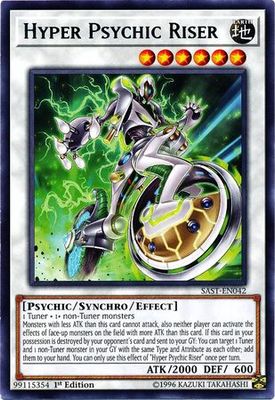Hyper Psychic Riser - SAST-EN042 - Rare 1st Edition Savage Strike 1st Edition Singles